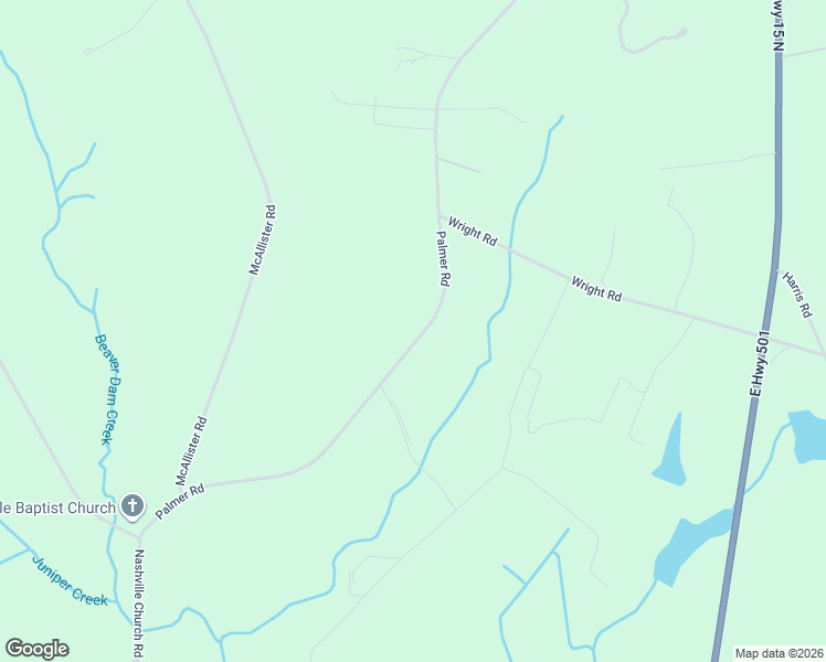 map of restaurants, bars, coffee shops, grocery stores, and more near 15841 Palmer Road in Marston