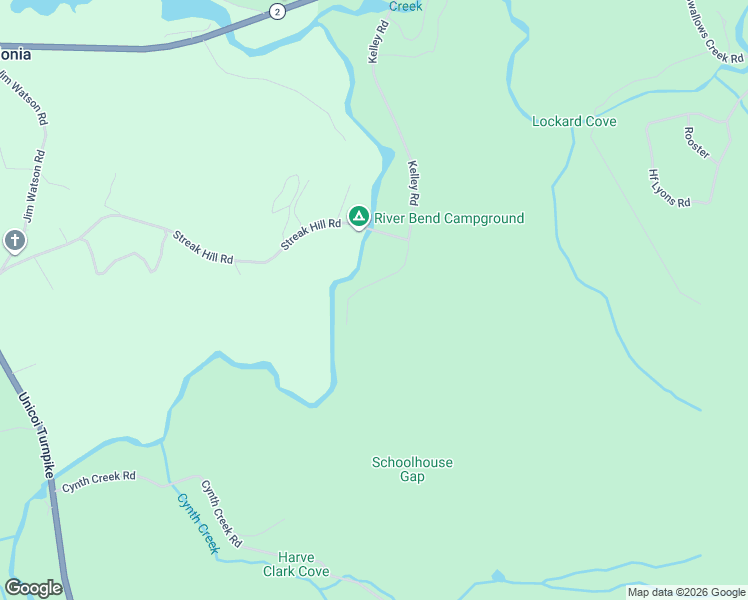 map of restaurants, bars, coffee shops, grocery stores, and more near 2718 Kelley Lane in Hiawassee