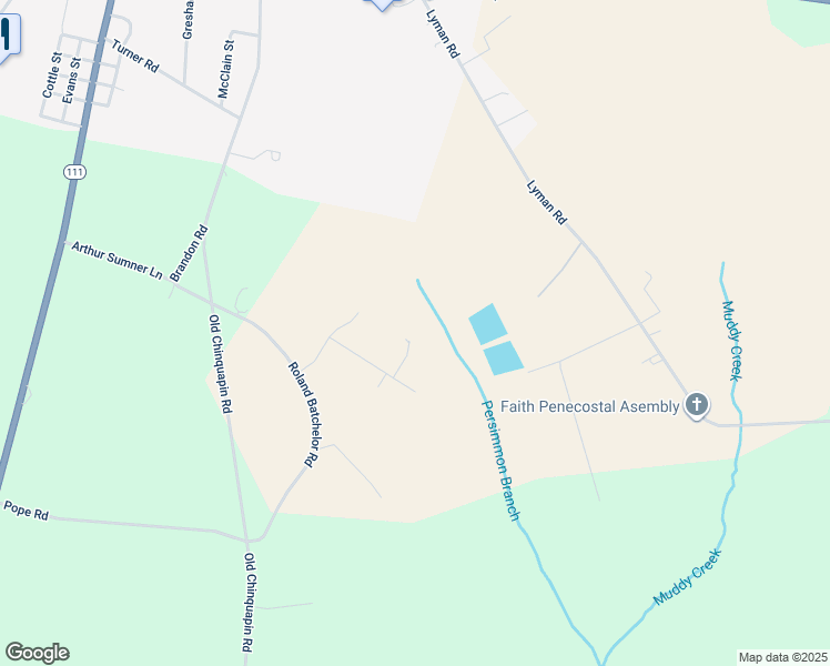 map of restaurants, bars, coffee shops, grocery stores, and more near 122 Quarter Horse Lane in Beulaville
