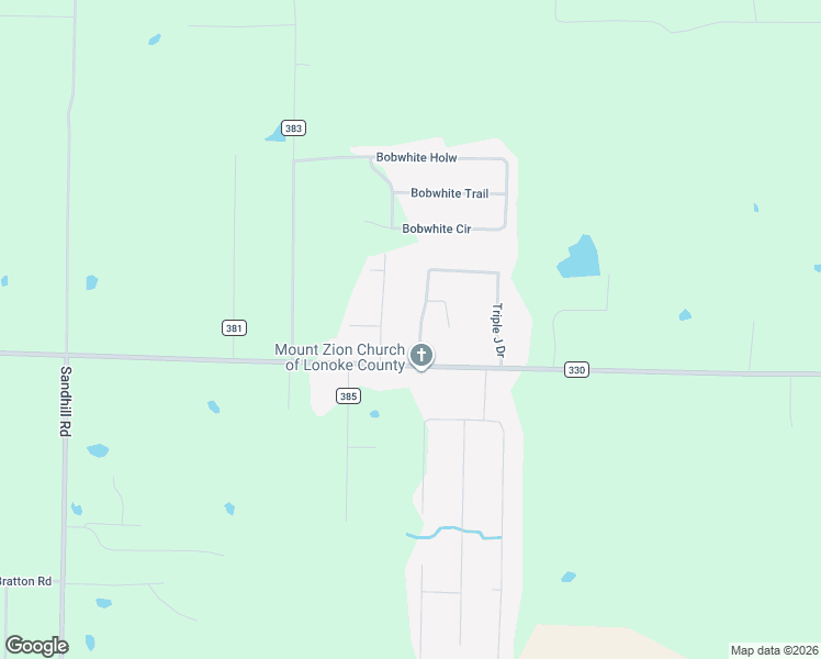 map of restaurants, bars, coffee shops, grocery stores, and more near 520 Triple J Drive in Lonoke
