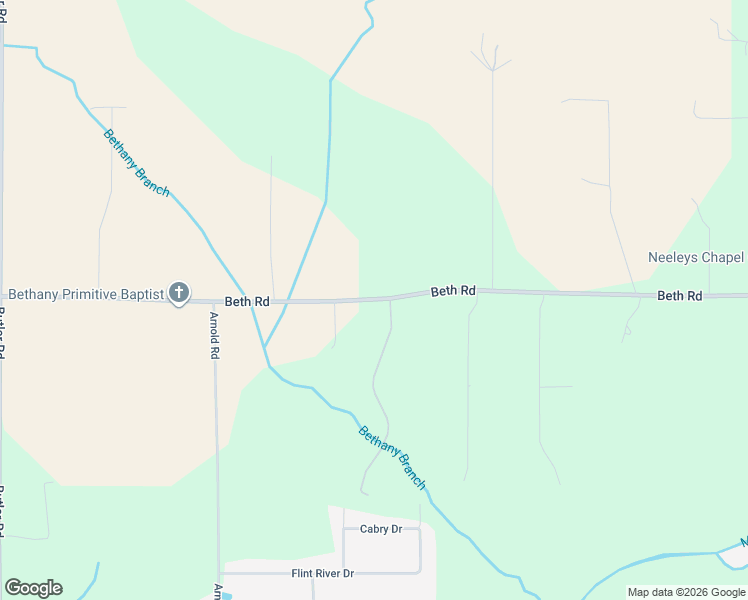 map of restaurants, bars, coffee shops, grocery stores, and more near 506 Beth Road in New Market