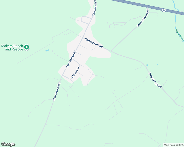 map of restaurants, bars, coffee shops, grocery stores, and more near 126 Dallas Drive in Beulaville