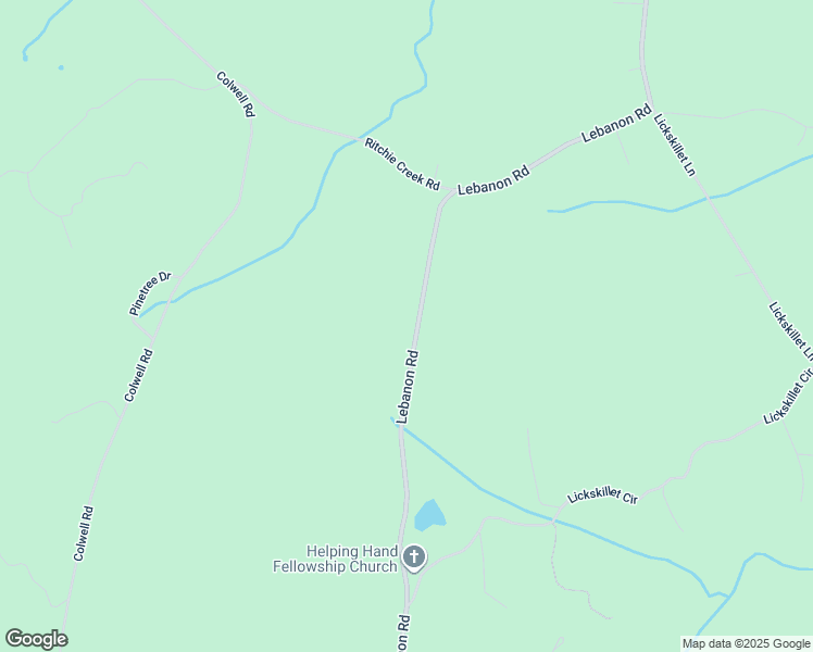 map of restaurants, bars, coffee shops, grocery stores, and more near 2704 Lebanon Road in Epworth