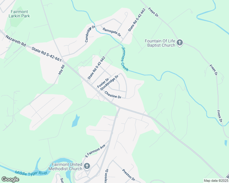 map of restaurants, bars, coffee shops, grocery stores, and more near 426 Bentridge Drive in Spartanburg