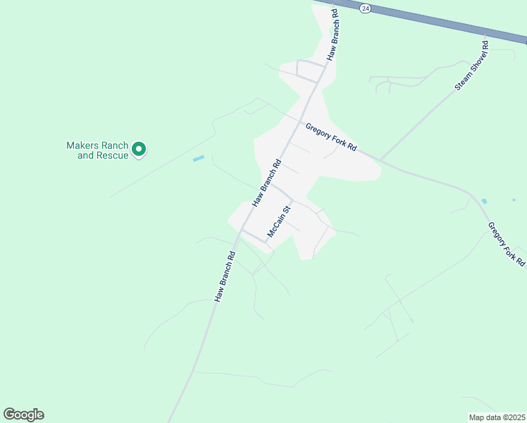 map of restaurants, bars, coffee shops, grocery stores, and more near 819 Haw Branch Road in Beulaville