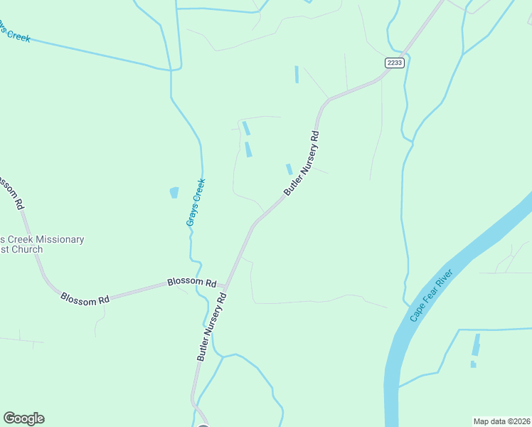 map of restaurants, bars, coffee shops, grocery stores, and more near 5821 Butler Nursery Road in Fayetteville