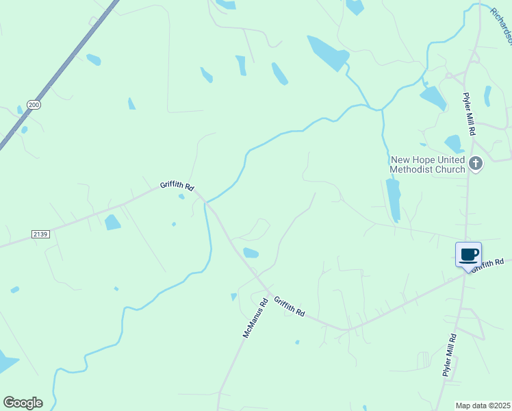 map of restaurants, bars, coffee shops, grocery stores, and more near 4906 Griffith Road in Monroe