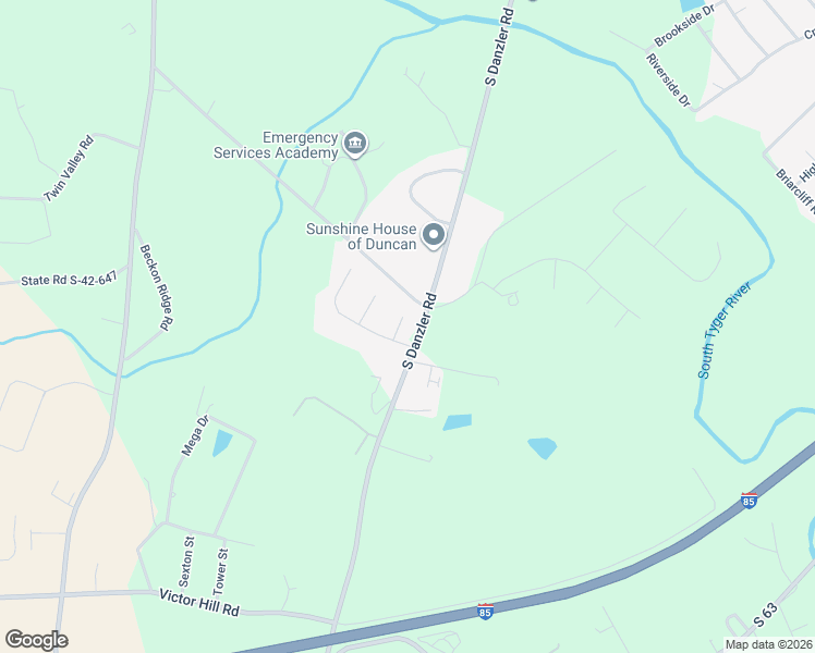 map of restaurants, bars, coffee shops, grocery stores, and more near 308 Dustin Reid Court in Duncan