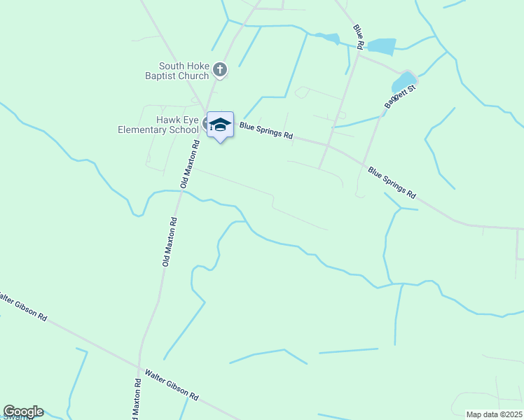 map of restaurants, bars, coffee shops, grocery stores, and more near 312 Spencer Lane in Red Springs