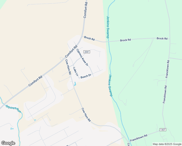 map of restaurants, bars, coffee shops, grocery stores, and more near 124 Cypress Knee Drive in Richlands