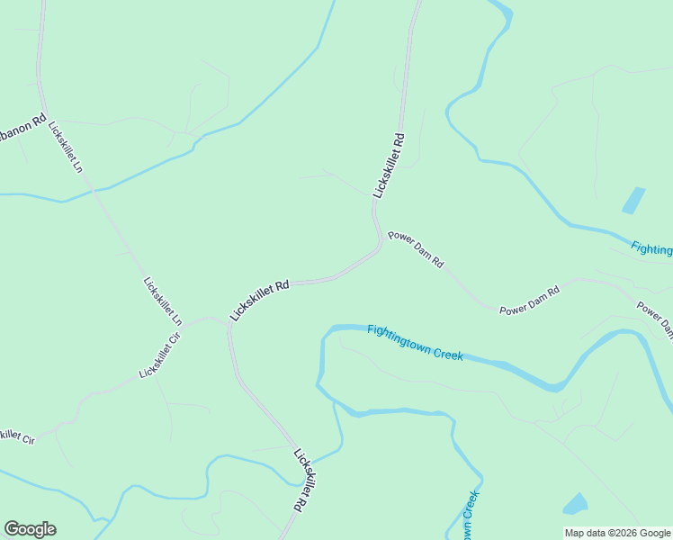 map of restaurants, bars, coffee shops, grocery stores, and more near 3459 Lickskillet Road in Epworth