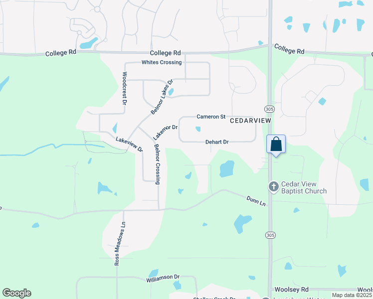 map of restaurants, bars, coffee shops, grocery stores, and more near 8728 Dunn Lane in Olive Branch