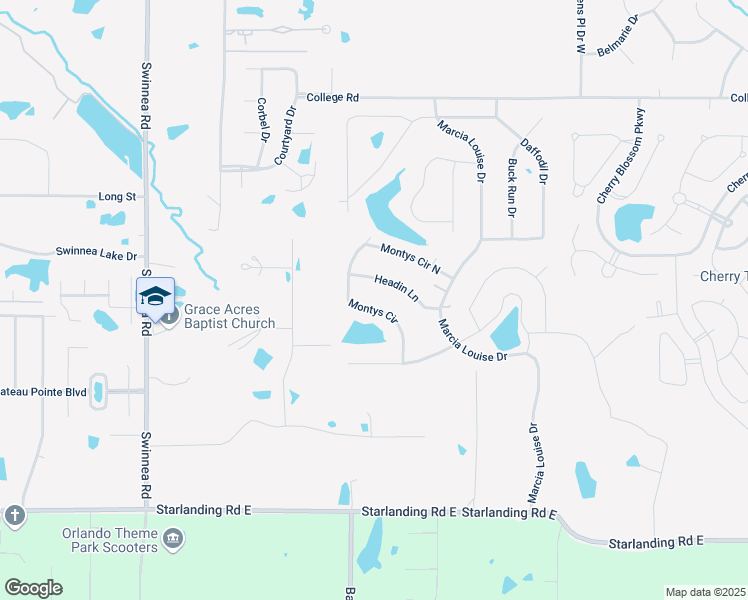 map of restaurants, bars, coffee shops, grocery stores, and more near 1563 Montys Circle in Southaven