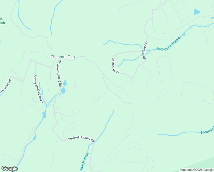 map of restaurants, bars, coffee shops, grocery stores, and more near 594 Sweetbay Drive in Blairsville