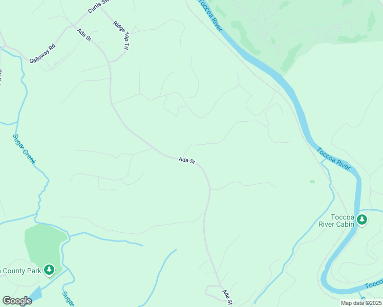 map of restaurants, bars, coffee shops, grocery stores, and more near 50 Toccoa Preserve Lane in Blue Ridge