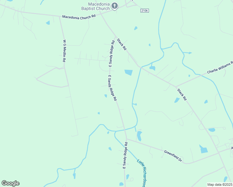map of restaurants, bars, coffee shops, grocery stores, and more near 1908 East Sandy Ridge Road in Monroe