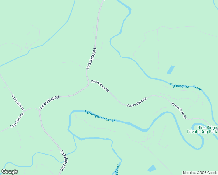 map of restaurants, bars, coffee shops, grocery stores, and more near 1830 Power Dam Road in Epworth