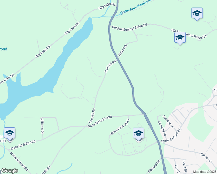 map of restaurants, bars, coffee shops, grocery stores, and more near 153 Red Hill Road in Pickens