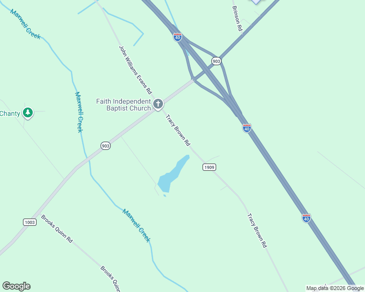 map of restaurants, bars, coffee shops, grocery stores, and more near 451 Tracy Brown Road in Magnolia