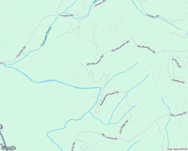 map of restaurants, bars, coffee shops, grocery stores, and more near 161 Walkabout Creek Road in Morganton