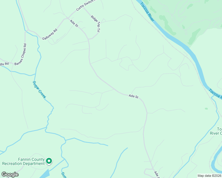 map of restaurants, bars, coffee shops, grocery stores, and more near 3838 Ada Street in Blue Ridge