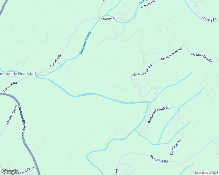 map of restaurants, bars, coffee shops, grocery stores, and more near 147 Little Bluff Trail in Morganton