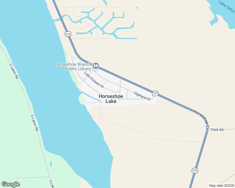 map of restaurants, bars, coffee shops, grocery stores, and more near 111 Lake Estates Drive in Hughes