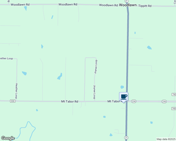 map of restaurants, bars, coffee shops, grocery stores, and more near 696 Joyner Loop in Lonoke