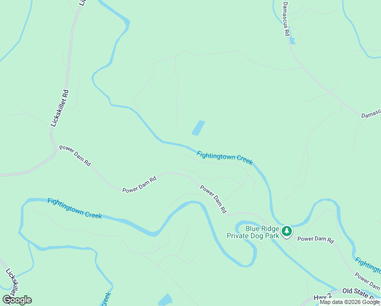 map of restaurants, bars, coffee shops, grocery stores, and more near 510 Hemlock Trail in Blue Ridge