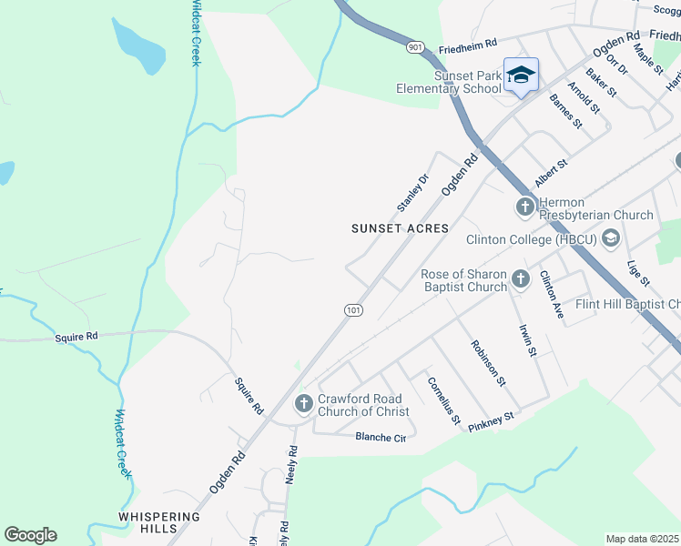 map of restaurants, bars, coffee shops, grocery stores, and more near 704 Starcrest Circle in Rock Hill