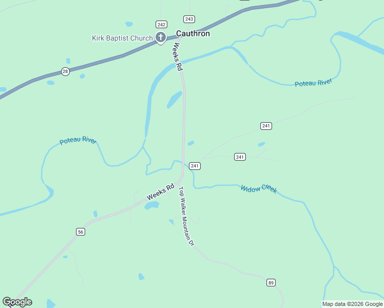 map of restaurants, bars, coffee shops, grocery stores, and more near 21075 Widow Maker Road in Waldron