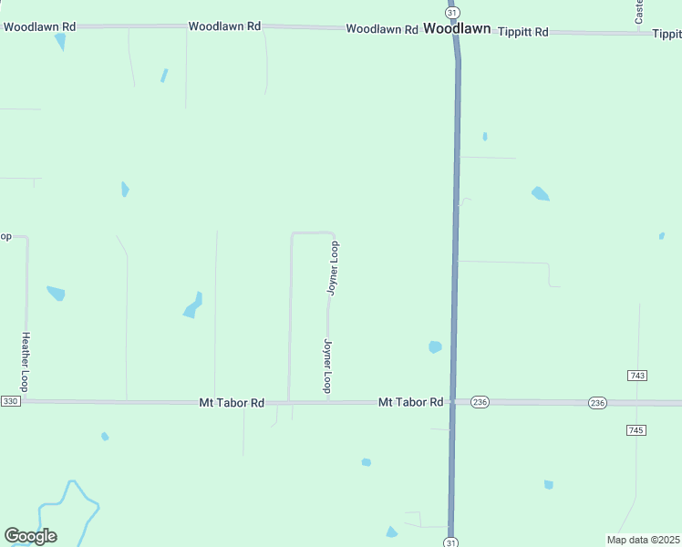 map of restaurants, bars, coffee shops, grocery stores, and more near 345 Joyner Loop in Lonoke