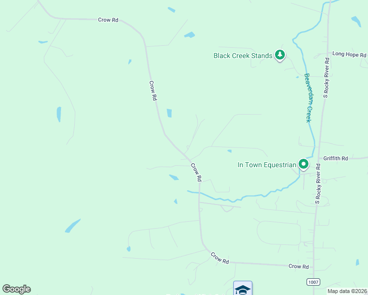 map of restaurants, bars, coffee shops, grocery stores, and more near 3706 Crow Road in Monroe