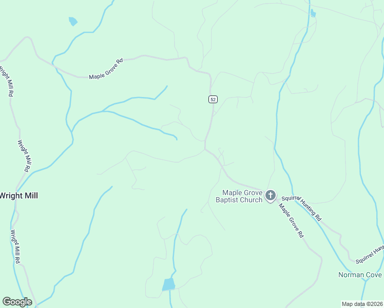 map of restaurants, bars, coffee shops, grocery stores, and more near 1936 Maple Grove Road in Morganton