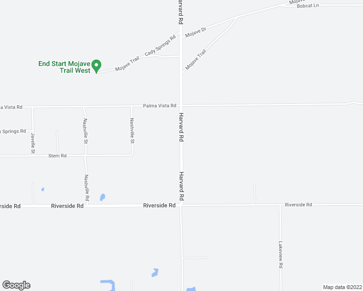 map of restaurants, bars, coffee shops, grocery stores, and more near Harvard Road in San Bernardino County