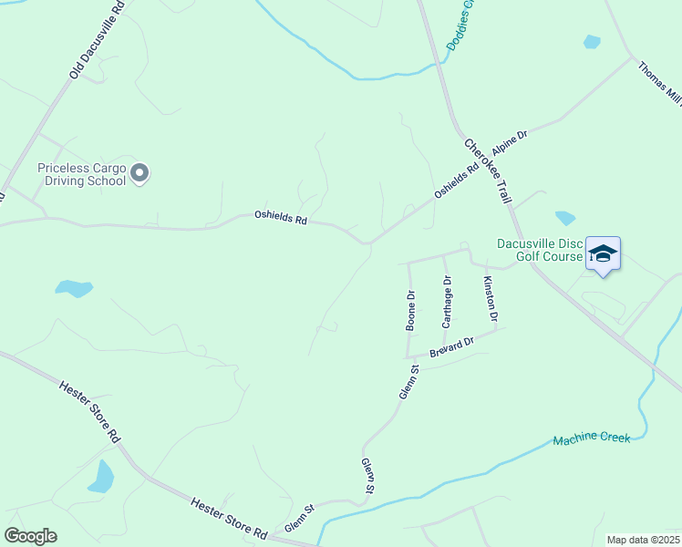 map of restaurants, bars, coffee shops, grocery stores, and more near 211 Oshields Road in Easley