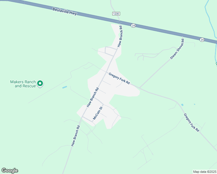 map of restaurants, bars, coffee shops, grocery stores, and more near 108 Loyd Lane in Beulaville