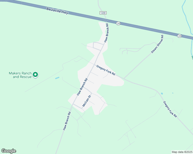 map of restaurants, bars, coffee shops, grocery stores, and more near 108 Loyd Lane in Beulaville
