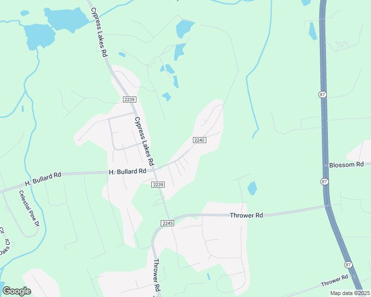 map of restaurants, bars, coffee shops, grocery stores, and more near 2671 H. Bullard Road in Hope Mills