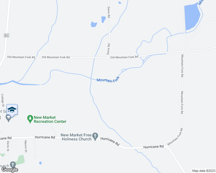 map of restaurants, bars, coffee shops, grocery stores, and more near 583 Hurricane Road in New Market