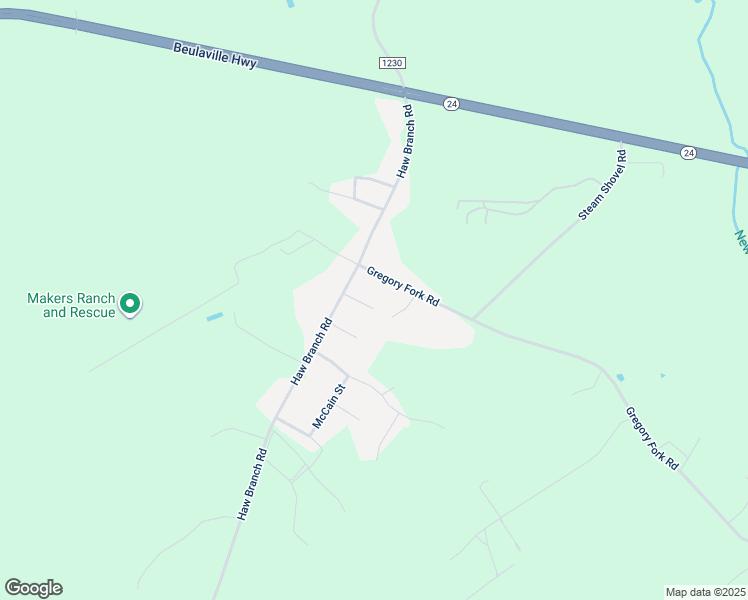 map of restaurants, bars, coffee shops, grocery stores, and more near 109 Loyd Lane in Beulaville