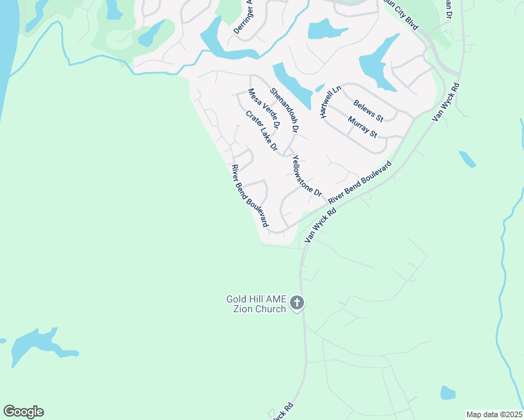 map of restaurants, bars, coffee shops, grocery stores, and more near 1500 River Bend Boulevard in Indian Land