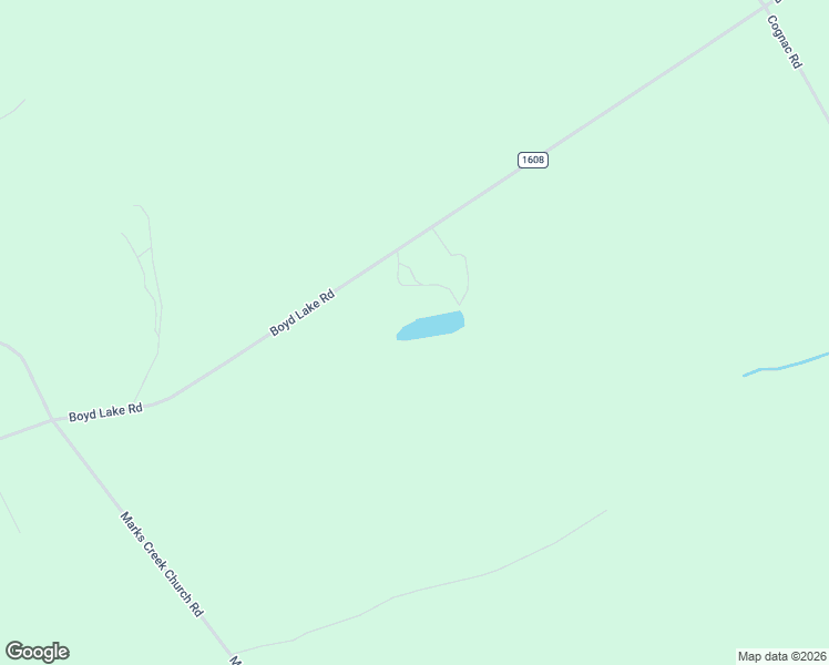 map of restaurants, bars, coffee shops, grocery stores, and more near 1400 Boyd Lake Road in Hamlet