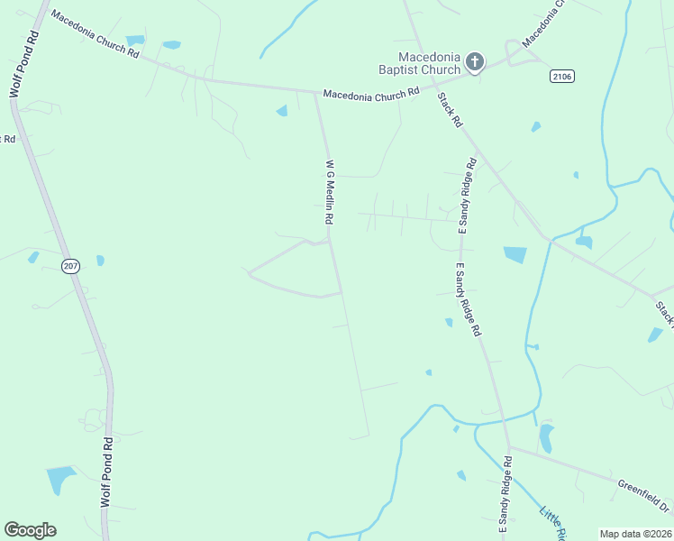 map of restaurants, bars, coffee shops, grocery stores, and more near West G Medlin Road in Union County