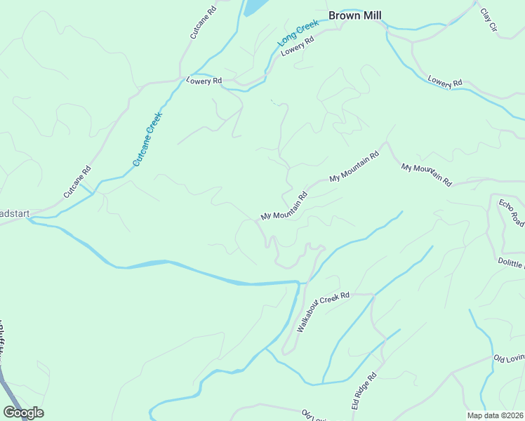 map of restaurants, bars, coffee shops, grocery stores, and more near 1600 My Mountain Road in Morganton