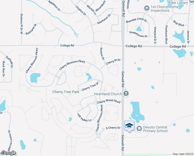 map of restaurants, bars, coffee shops, grocery stores, and more near 2750 Harvest Tree Drive in Southaven