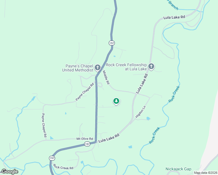 map of restaurants, bars, coffee shops, grocery stores, and more near 193 Old Payne Chapel Road in Lookout Mountain