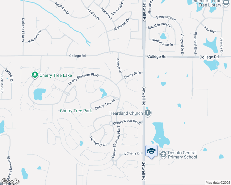 map of restaurants, bars, coffee shops, grocery stores, and more near 2731 Harvest Tree Drive in Southaven