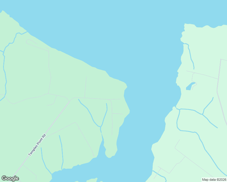 map of restaurants, bars, coffee shops, grocery stores, and more near 2445 Temples Point Road in Havelock