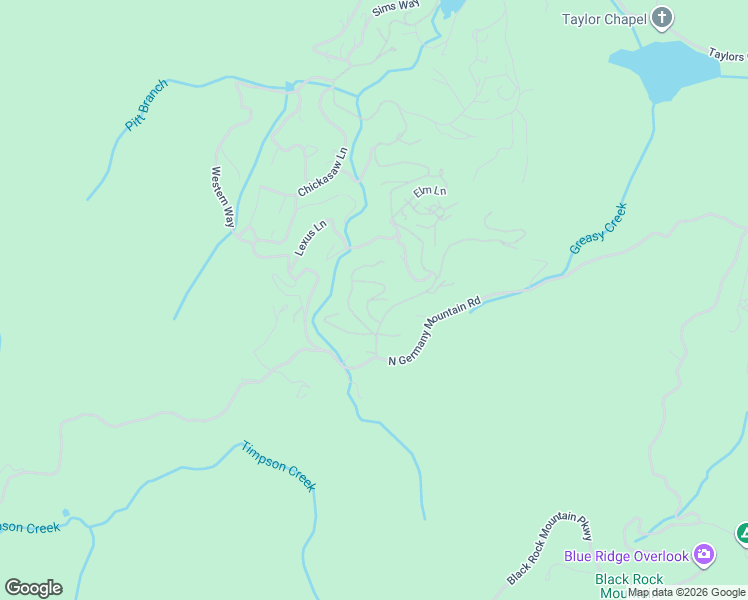 map of restaurants, bars, coffee shops, grocery stores, and more near 140 Ivy Trail in Rabun Gap